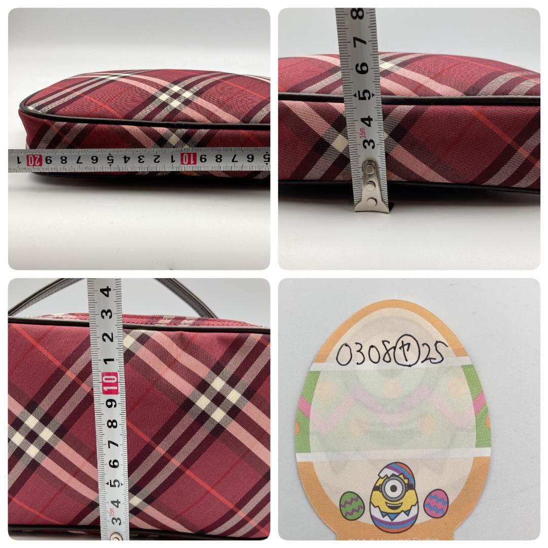 美品✨BURBERRY バーバリー チェック メイクアップポーチ