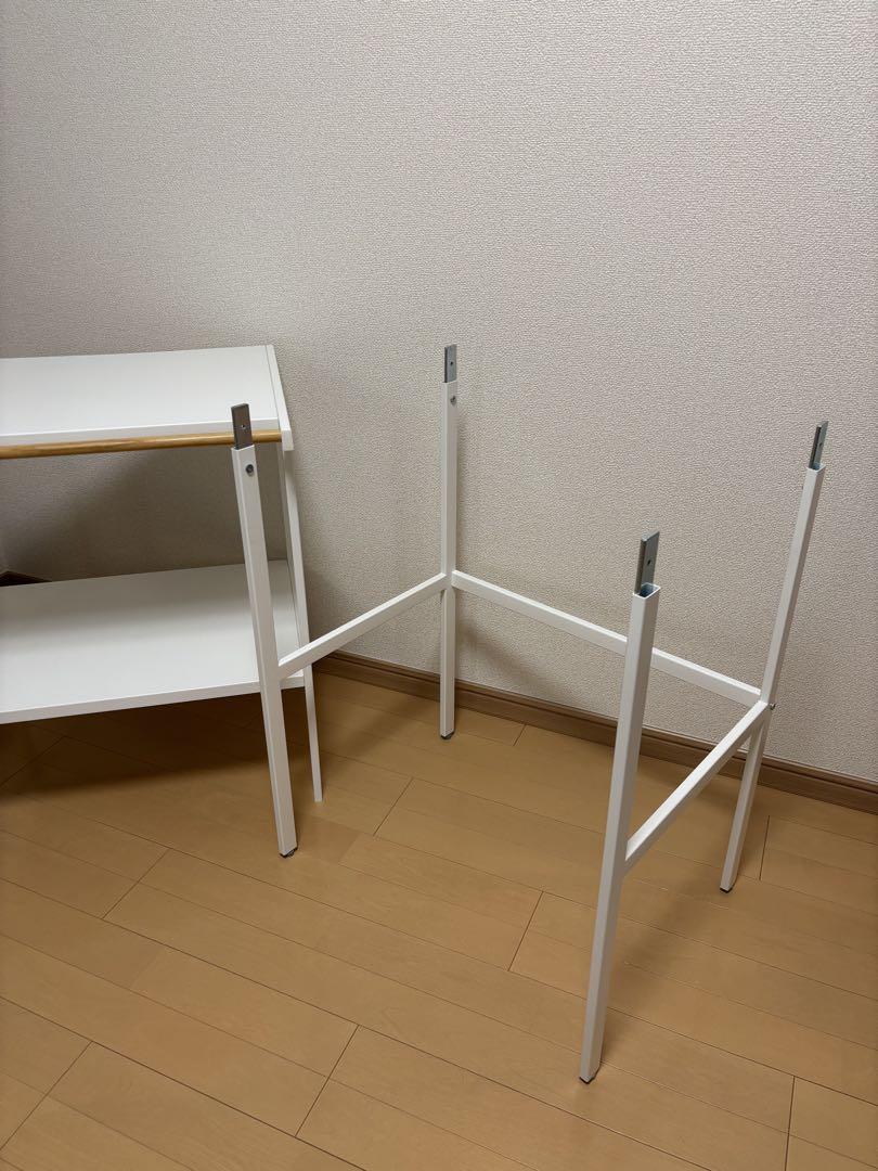 【tower(山崎実業)】ゴミ箱上ラック タワー キッチンワゴン レンジ台