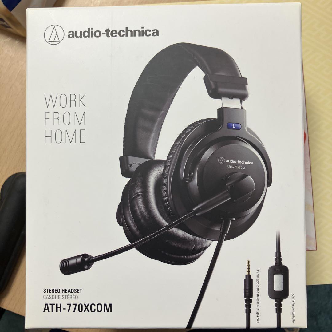 audio-technica ATH-770XCOM 有線ヘッドセット