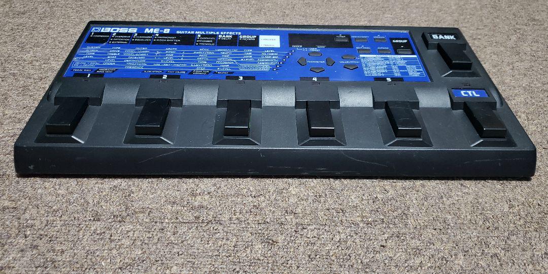 BOSS マルチエフェクター ME-8 純正ACアダプター付き 動作確認済 ボス