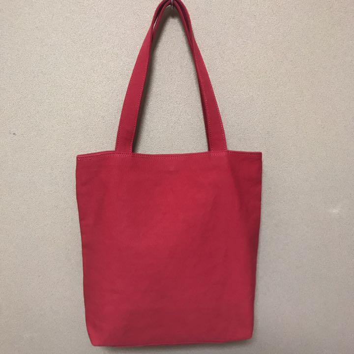 美品 神戸 BAGGYPORT 倉敷帆布 深赤キャンバス トートバッグ 肩掛け 美品 神戸 BAGGYPORT 倉敷帆布 深赤キャンバス トートバッグ 肩掛け