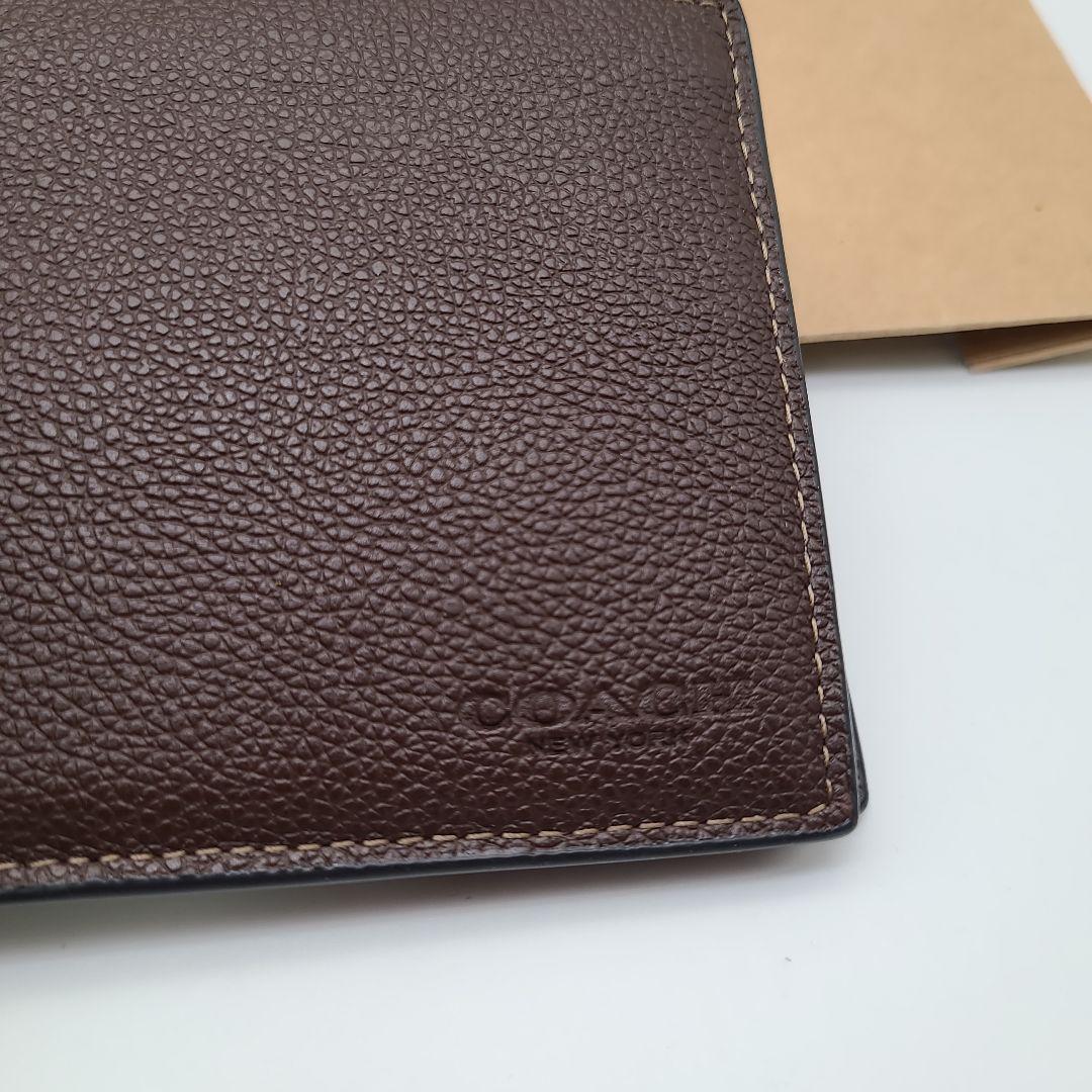 新品　COACH　コーチ　折り財布　二つ折り財布