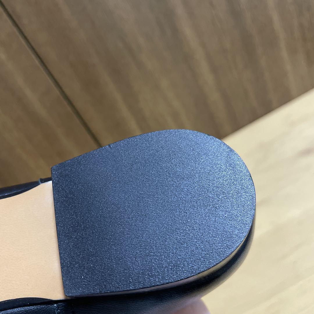 新品未使用品　ファビオルスコーニ レースアップシューズ　黒　本革