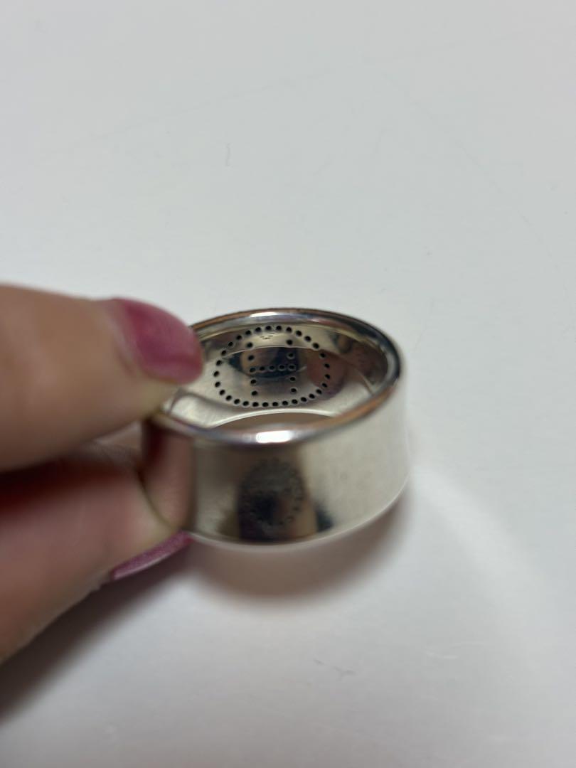 【本物】エルメス エクリプス リュバン シルバー リング 20号