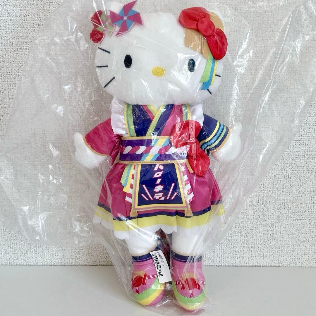 激レア　キティ パパ ぬいぐるみ　新品タグ付1999年サンリオピューロランド サンリオ ピューロランド コラボ ライブ キャラBIG ぬいぐるみ キティ