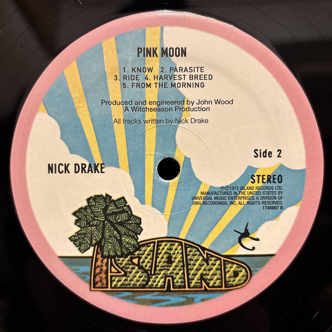 Nick Drake Pink Moon レコード LP ニック・ドレイク