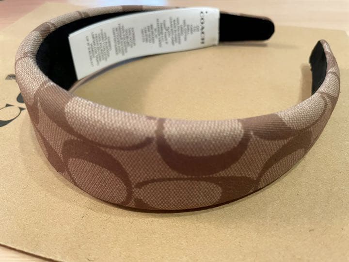 COACHコーチ ロゴシグネチャー カチューシャ COACH ヘアバンド