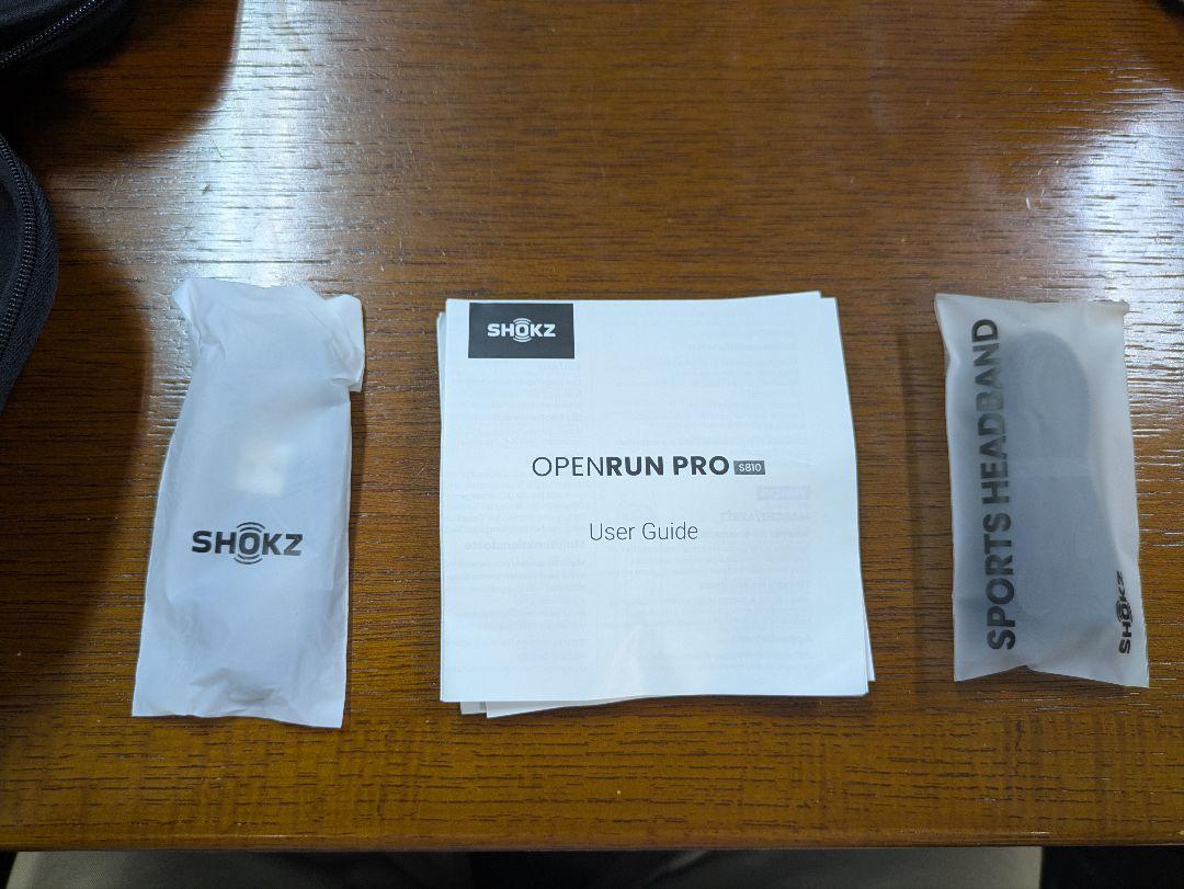 SHOKZ OPENRUN PRO 骨伝導イヤホン
