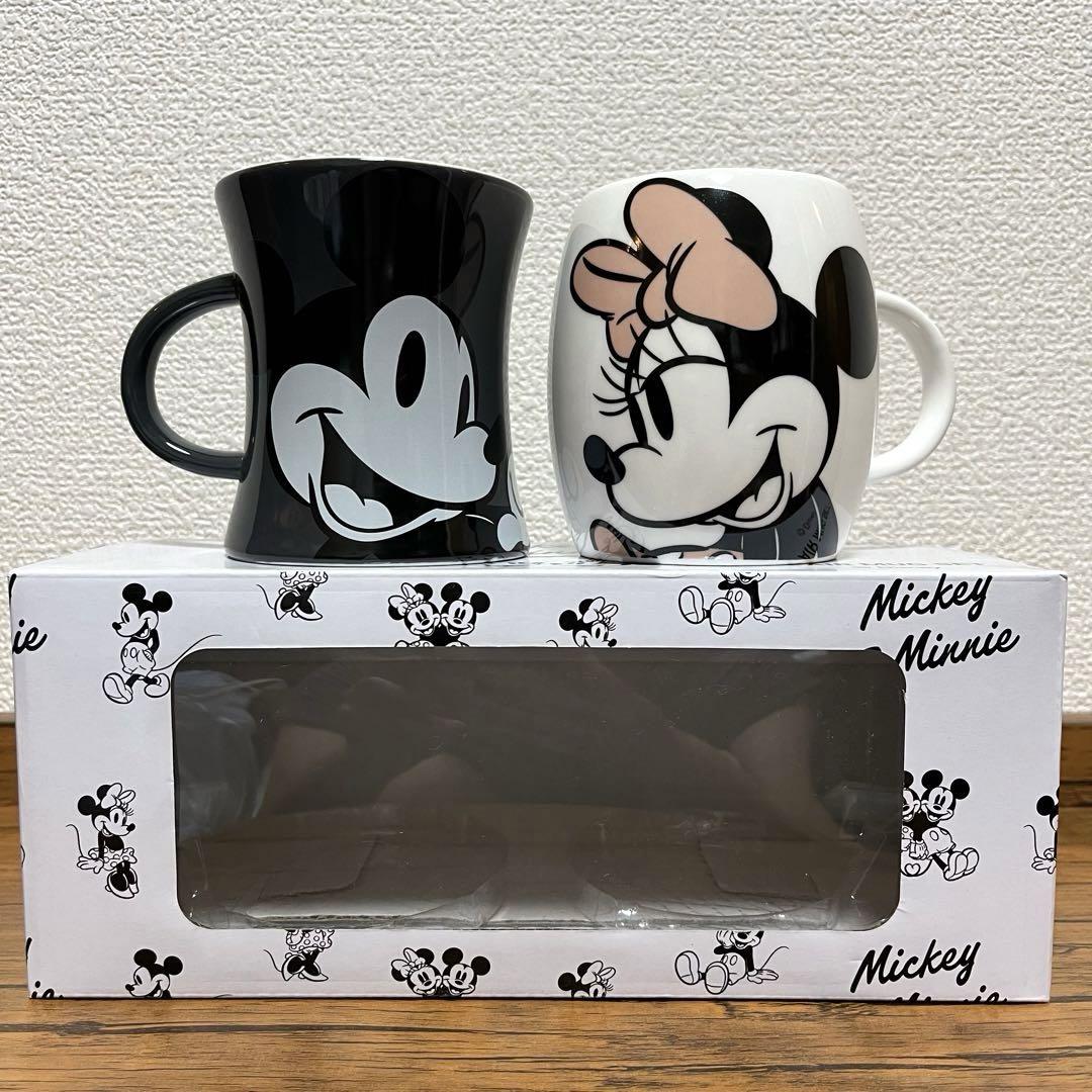 ディズニー ミッキー ＆ ミニー マグカップ《2個セット》