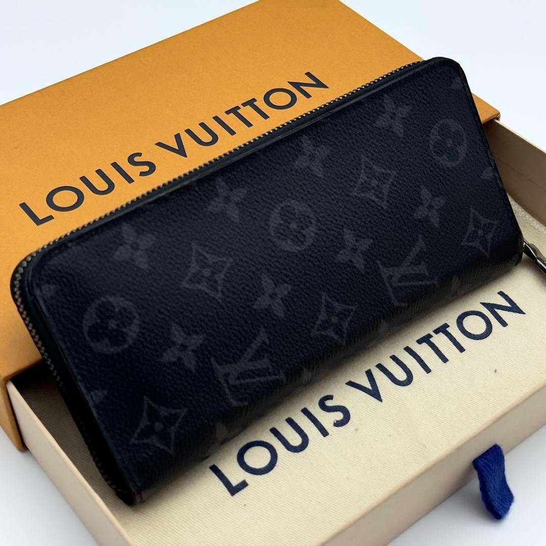 ルイヴィトン【現行 最高級美品】モノグラム　エクリプス　ジッピーヴェルティカル