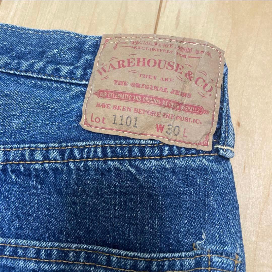 ウエアハウス札幌店限定”Lot.1101 2ND-HAND リメイクデニムパンツ ウエアハウス札幌店限定”Lot.1101 2ND-HAND リメイクデニムパンツ