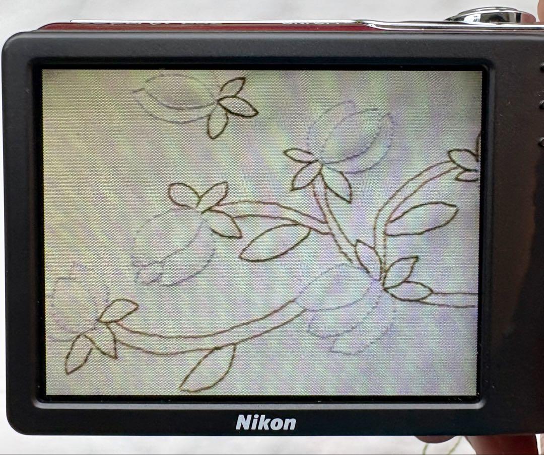 美品 Nikon コンパクトデジタルカメラ COOLPIX L32 レッド