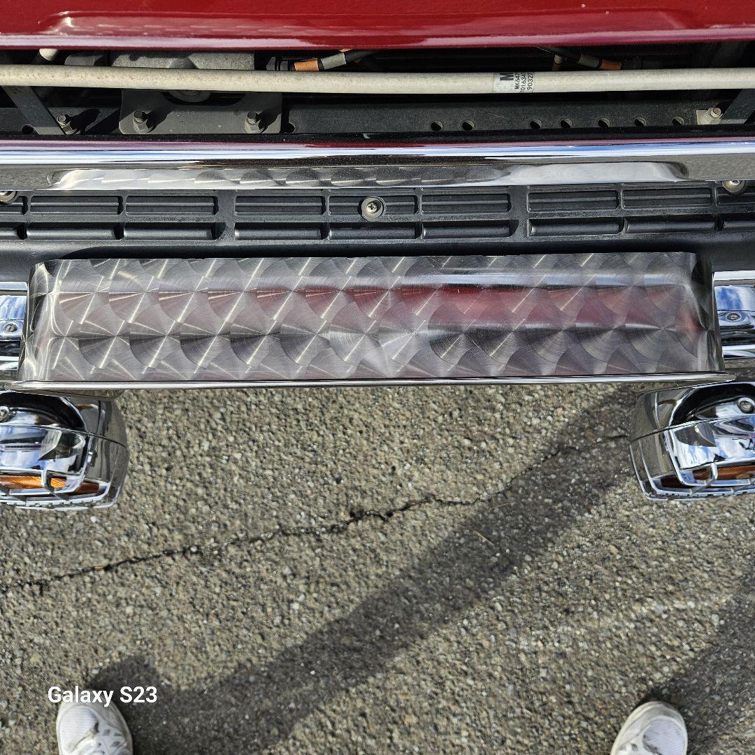 大型車ナンバープレート枠 バイザーウロコ