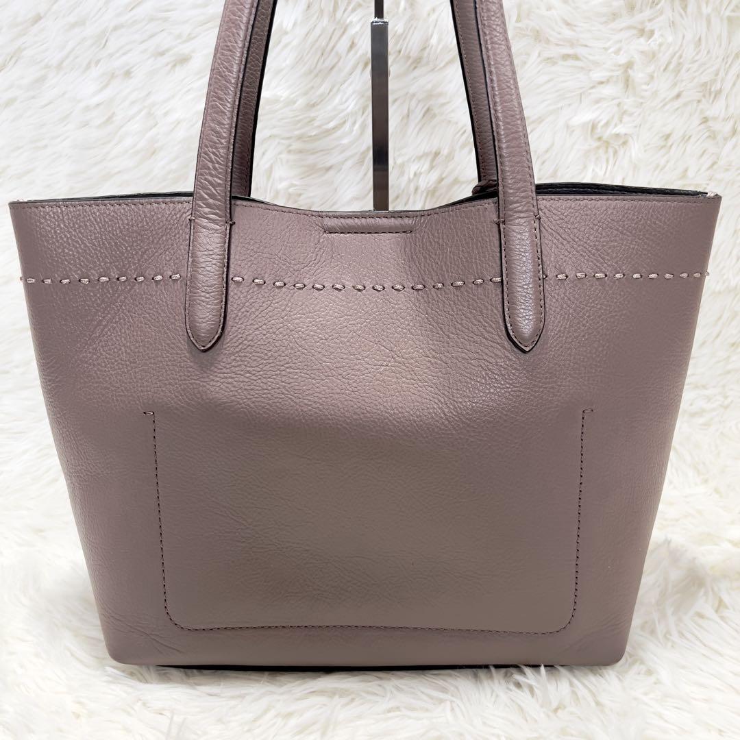 COLE HAAN コールハーン トートバッグ レザー A4タッセル 編み込み