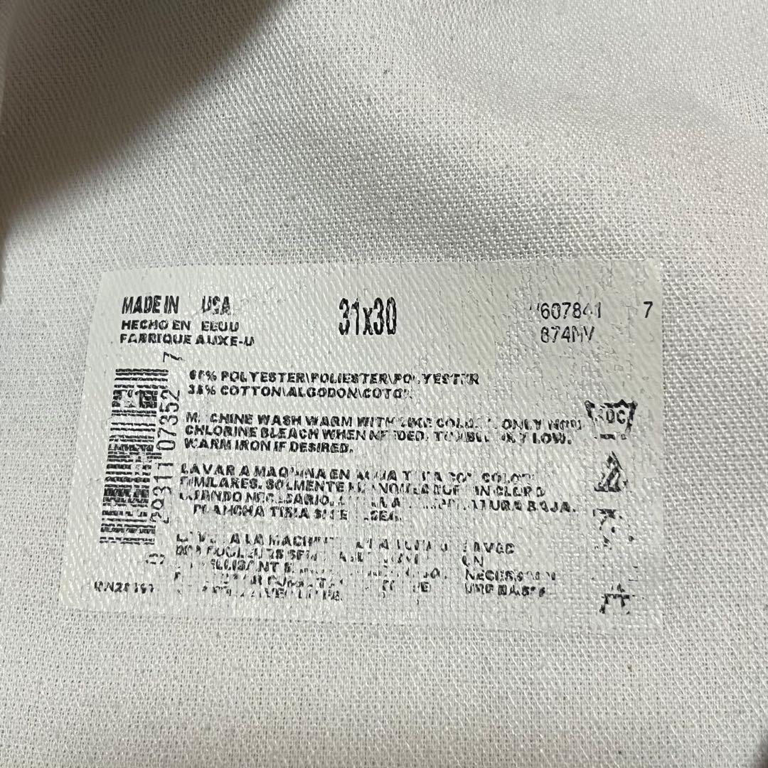 90s USA製 Dickies ディッキーズ 874 ワークパンツ 紺 W31 90s USA製 Dickies ディッキーズ 874 ワークパンツ 紺 W31