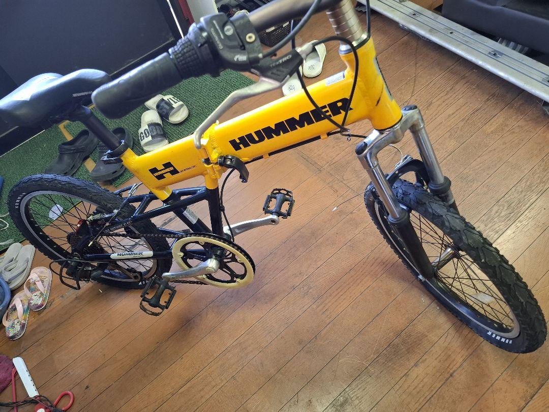 HUMMER 折りたたみ自転車(値下げOK)