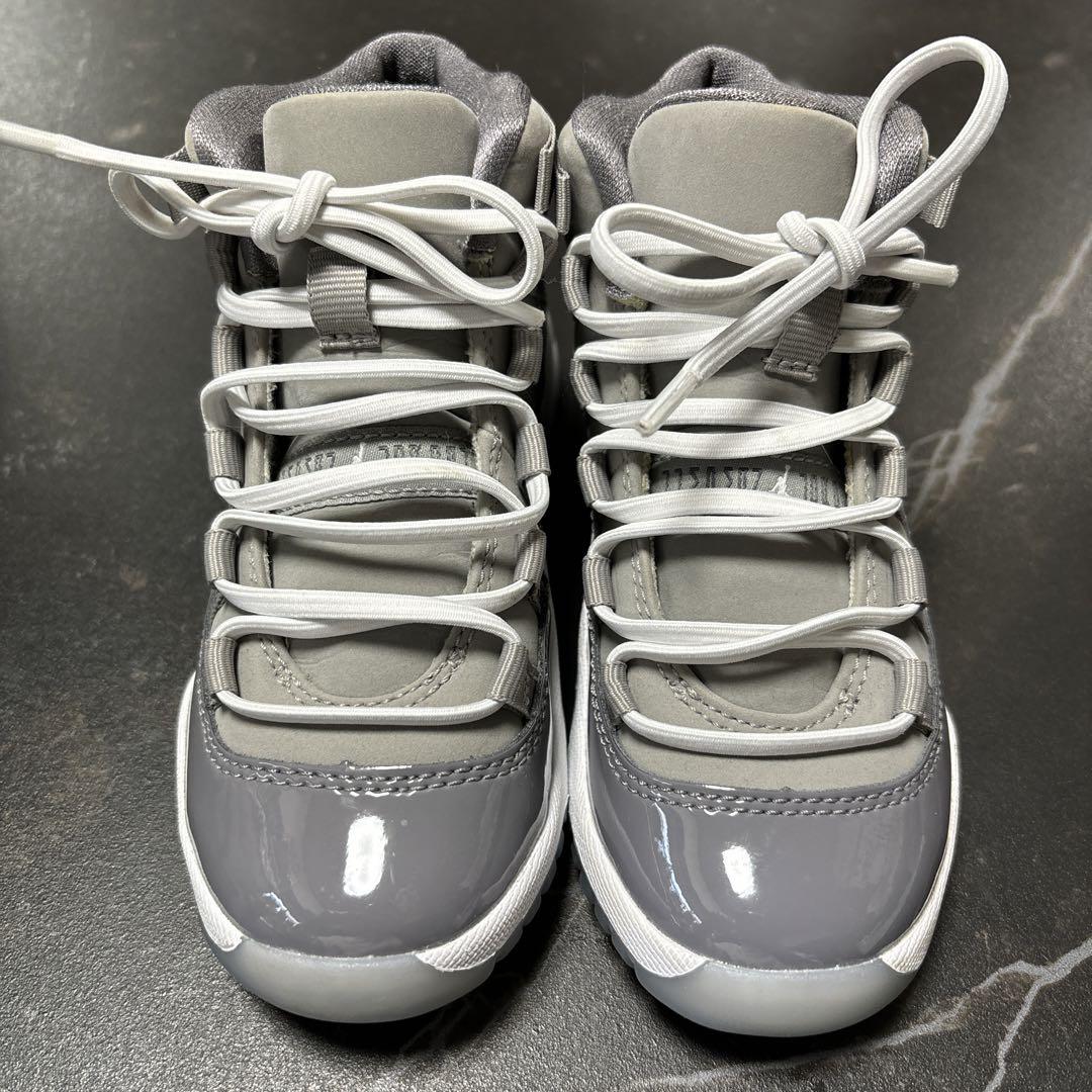 スニーカー NIKE  TD Air Jordan 11  Cool Grey  17