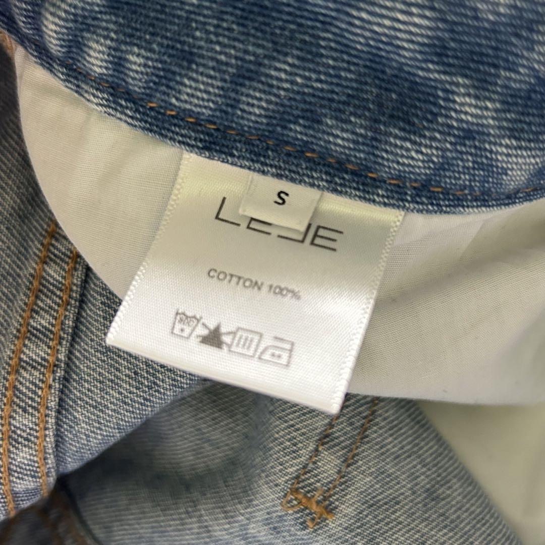 お歳暮 LEJE ダブルスラッシュ デニムパンツ パンツ