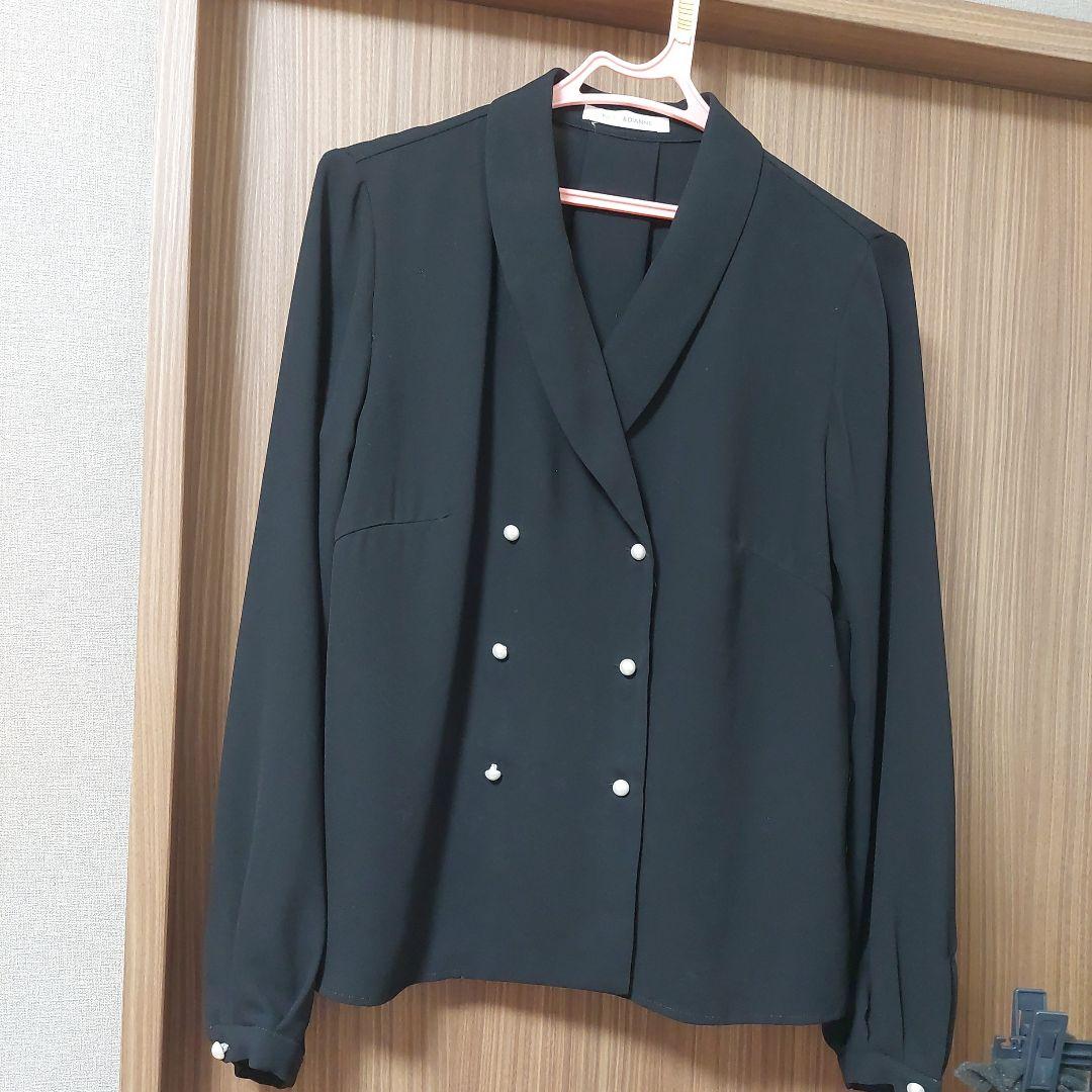 PINKY DIANNE ブラックシャツ 38M・Pinky&Dianne