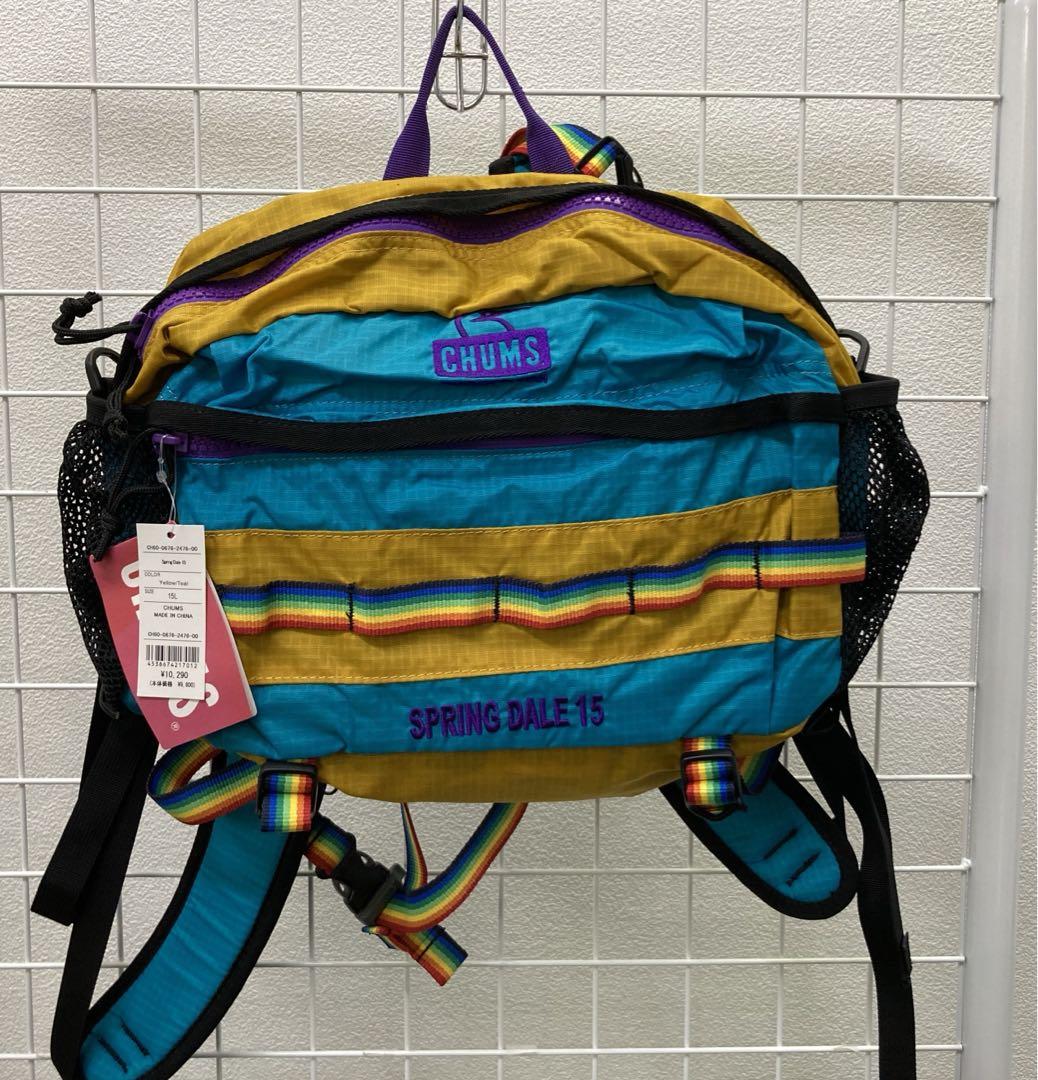 チャムス　バックパック　スプリングデール　15L 新品　未使用