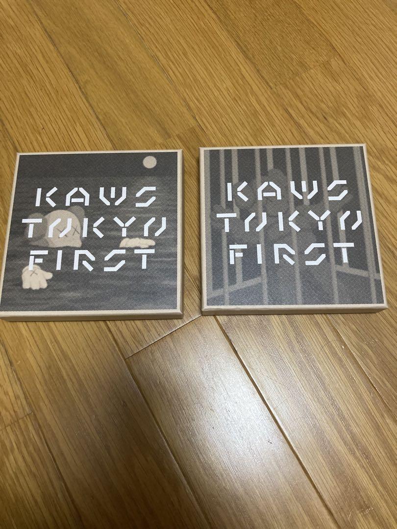 kaws tokyo first グッズ　ハンカチ2種セット　カウズ