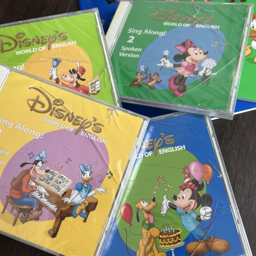 DWE シングアロング CD 絵本セット　未使用品多数
