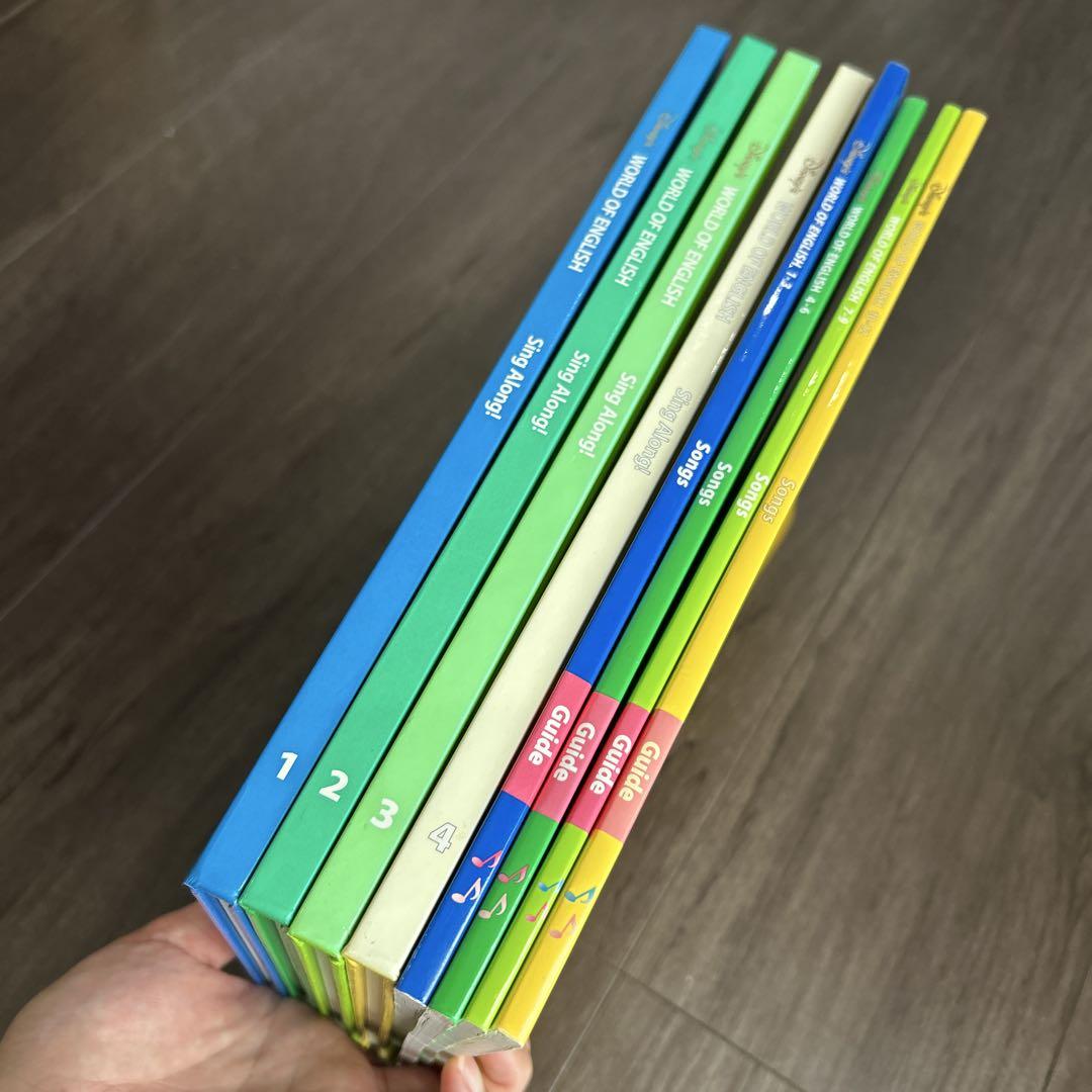 DWE シングアロング CD 絵本セット　未使用品多数