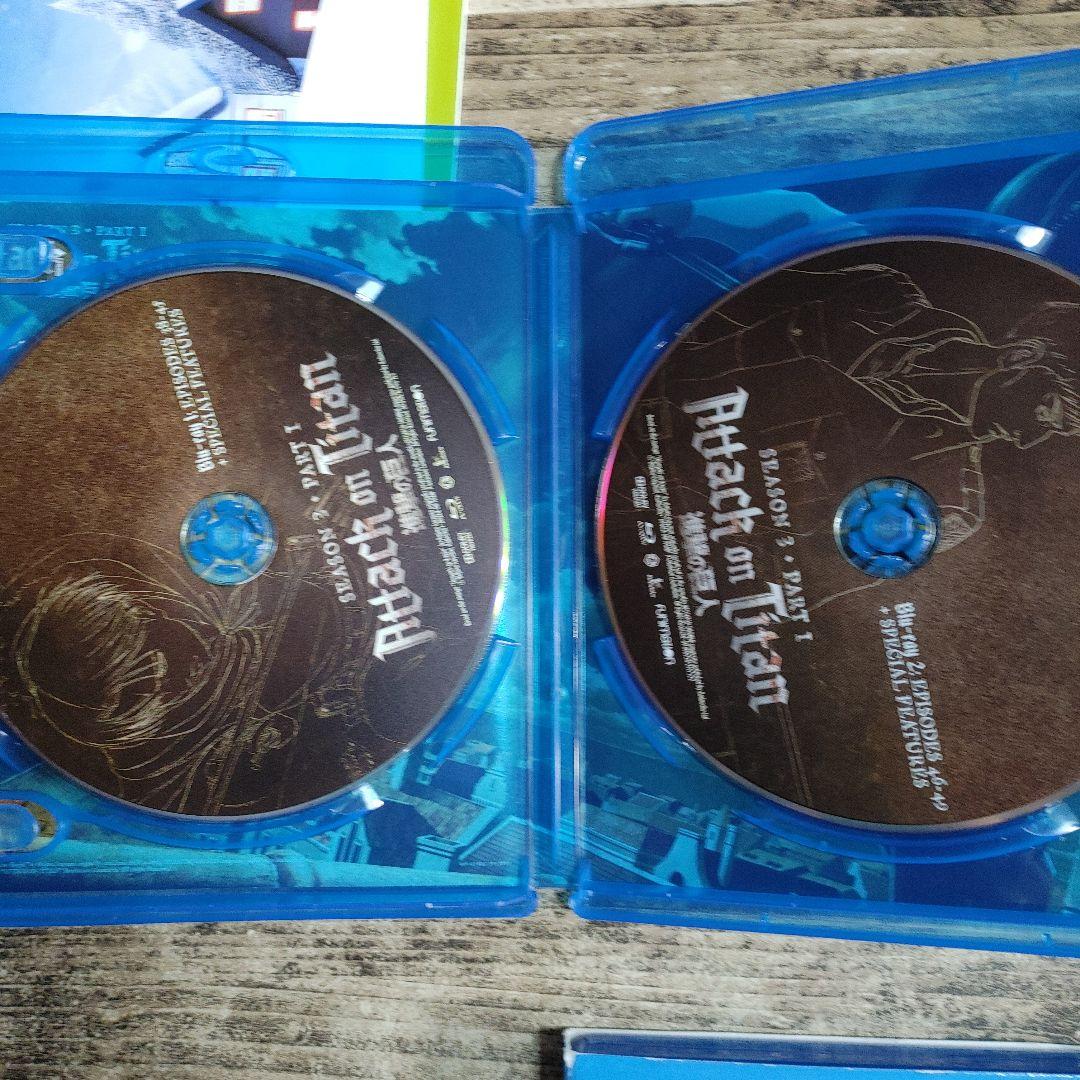 進撃の巨人 北米版Blu-ray finalシーズンパート2まで nex様専用