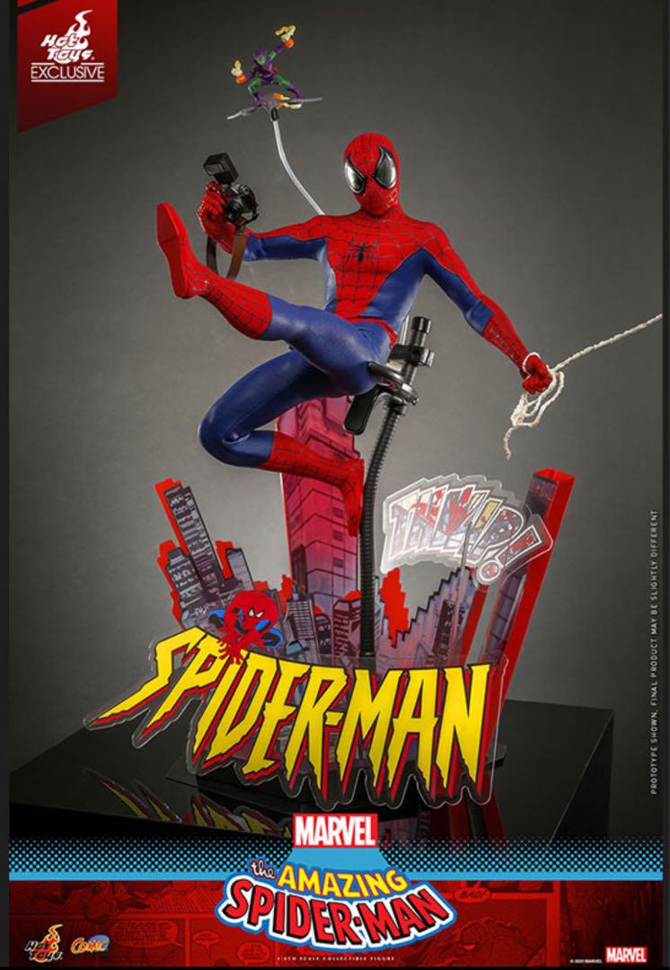 【コミコン限定最安値】ホットトイズ スパイダーマン フィギュア 限定版 コミコン限定最安値】ホットトイズ スパイダーマン フィギュア