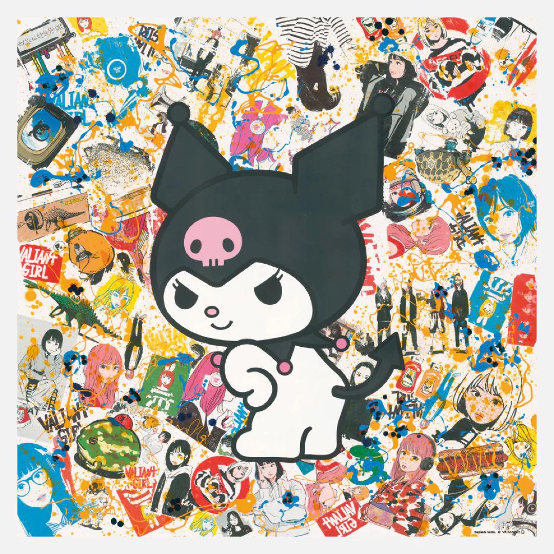 競売 新品未開封☆Backsideworks×クロミ アートポスターA サンリオ ポスター