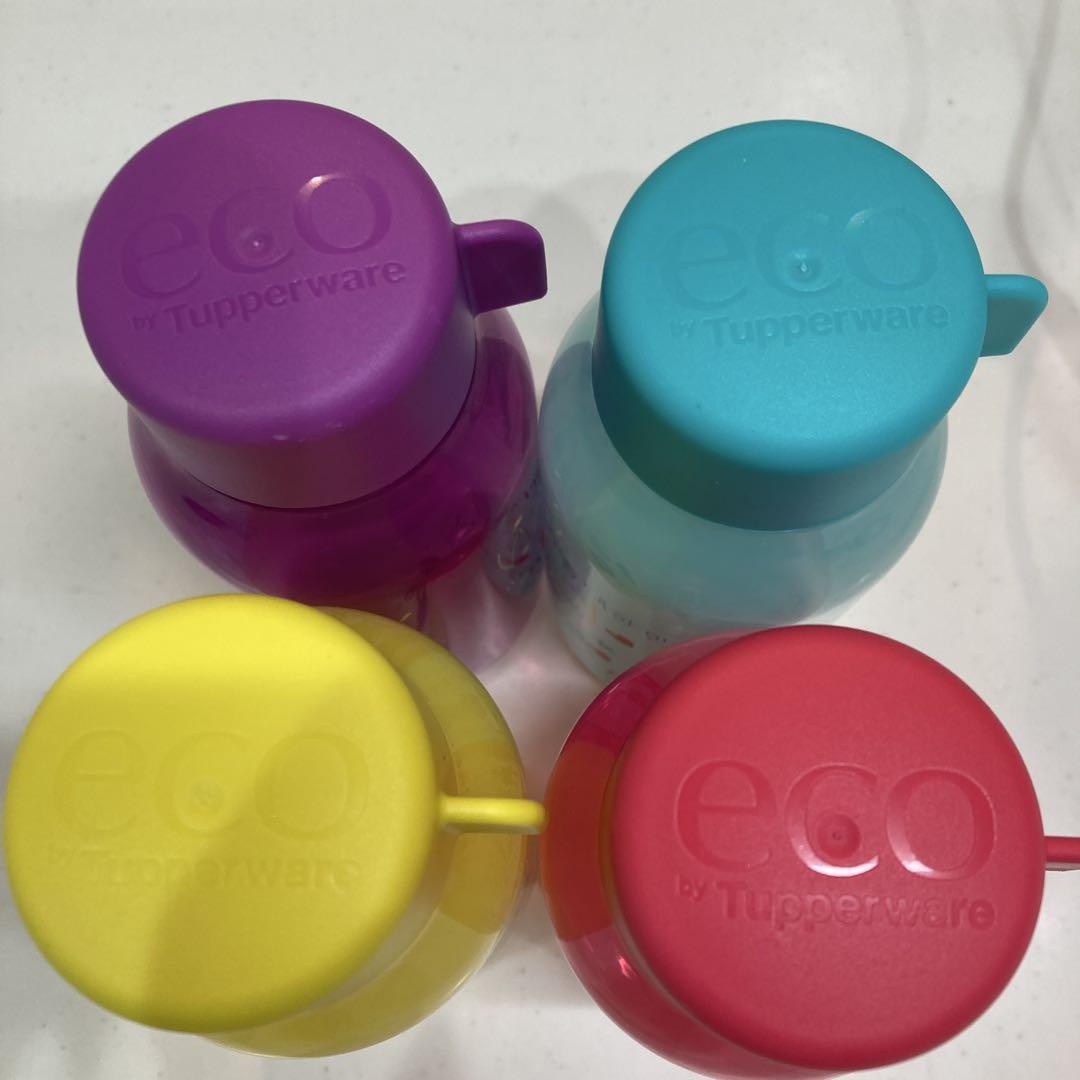 Tupperware】タッパーウェア KーPOP エコボトル 4本セット
