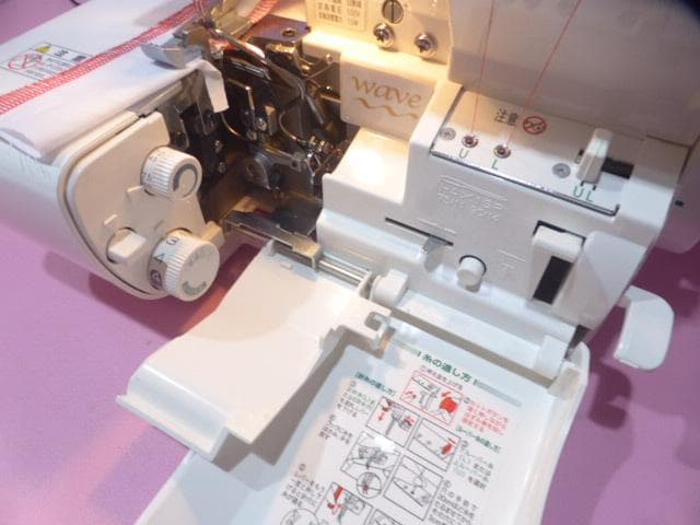 ❤️❤️超美品JUKIロックミシン 糸取物語BL68WFSウェーブwave●45 ❤️❤️超美品JUKIロックミシン 糸取物語BL68WFSウェーブwave●45
