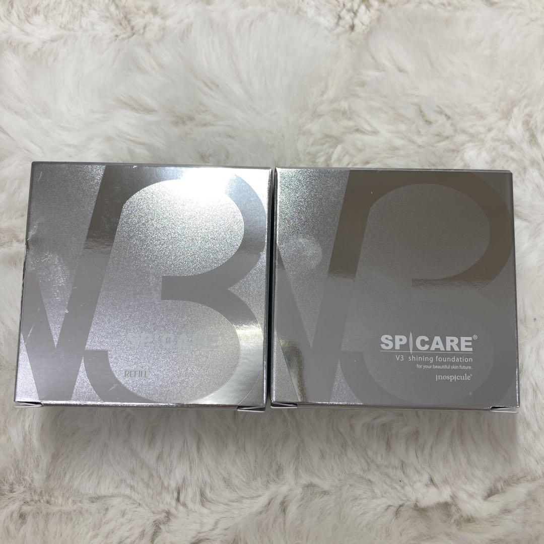 新品未使用☆正規品V3シャイニングファンデーション【本体付＋