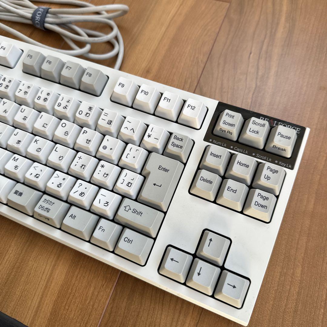 PC周辺機器 REALFORCE(R2TL-JPVM-WH) 製品 : REALFORCE TKL for Mac / R2TL-JPVM-WH | REALFORCE