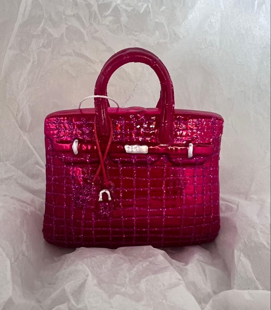 アスティエ ド ヴィラット クリスマスオーナメント ラグジュアリーハンドバッグASTIER de VILLATTE