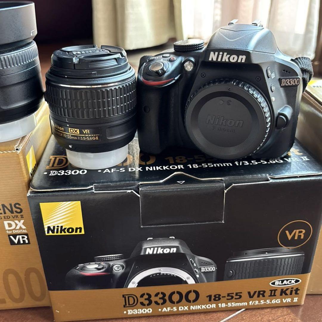 Nikon D3300 デジタル一眼レフカメラ レンズ3本セット
