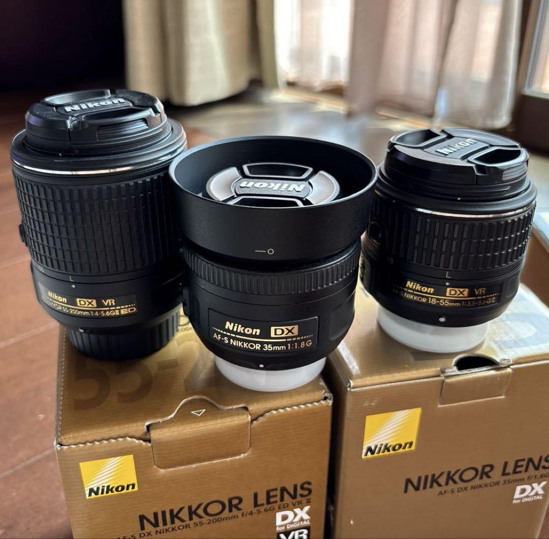 Nikon D3300 デジタル一眼レフカメラ レンズ3本セット