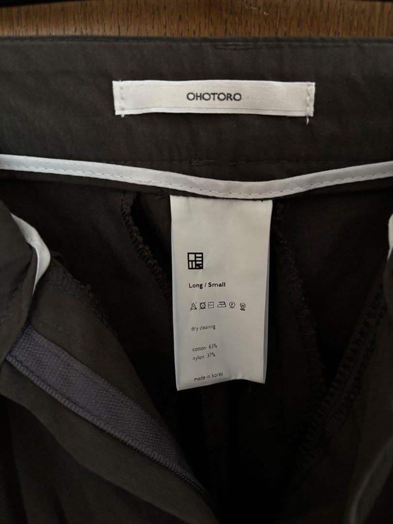 OHOTORO 2tucks pants オオトロ ツータックパンツ - メルカリ