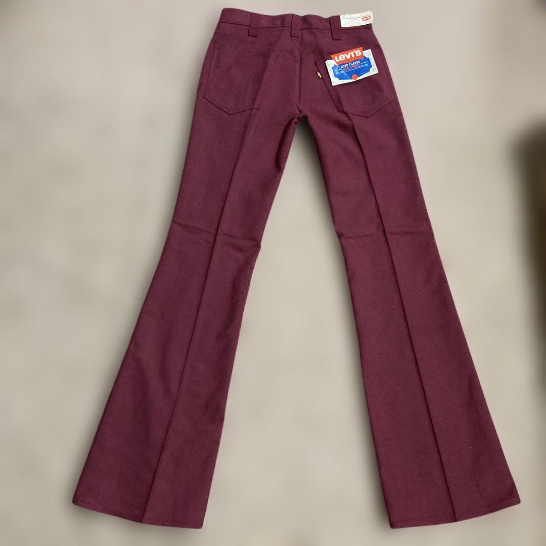 【70’s Levi'sビンテージ】 BIGＥ　ブーツカット デッドストック
