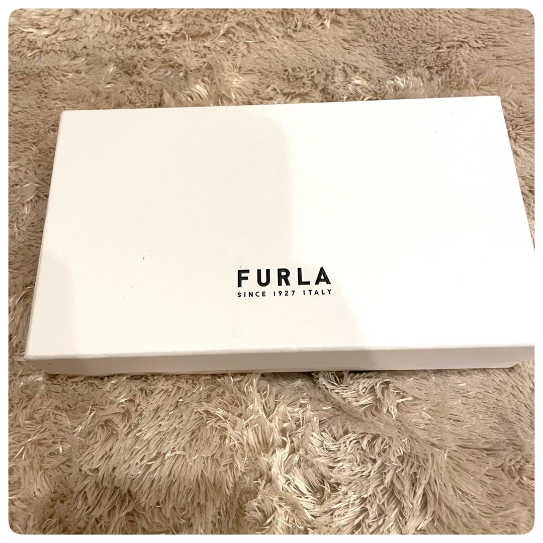 未使用品✨箱&保存袋付き フルラ ムーン ラウンドファスナー 長