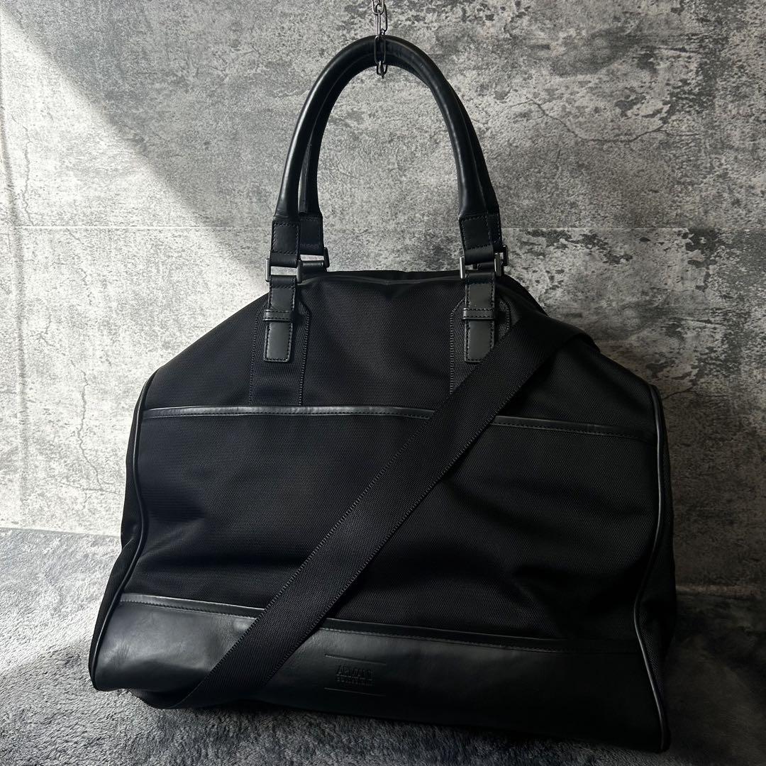 Emporio Armani キルティング ショルダーバッグ | ブラック
