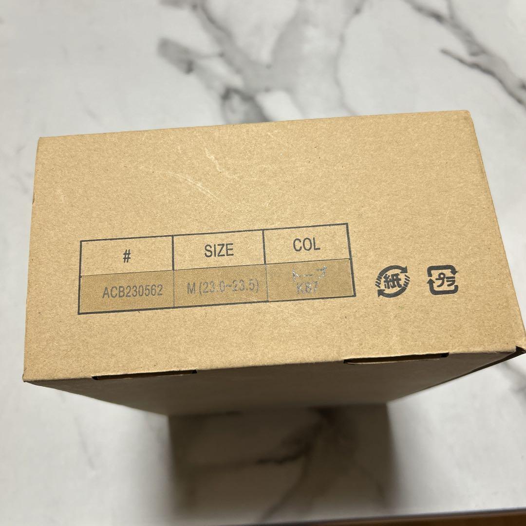 新品未使用 アンコキーヌ 厚底 5cm サンダル Mサイズ トープ 新品未使用 アンコキーヌ 厚底 5cm サンダル Mサイズ トープ