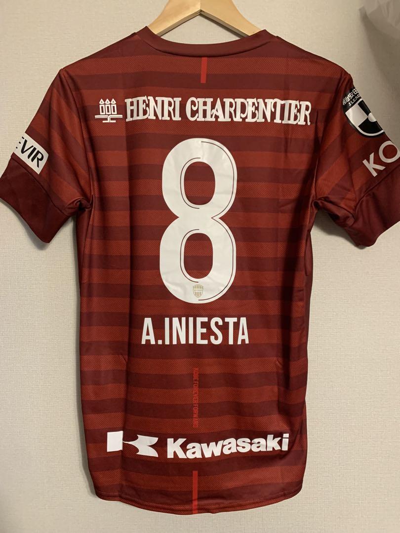 ヴィッセル神戸 2019 1stレプリカユニフォーム M #8イニエスタ