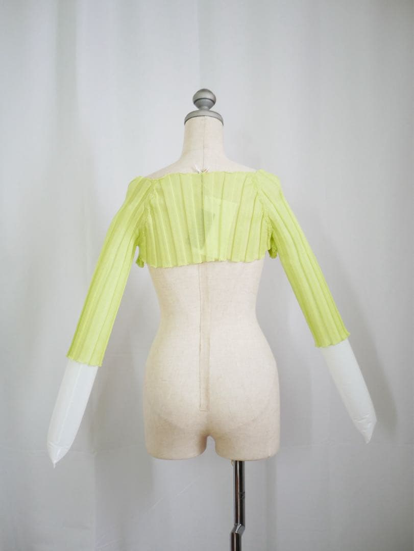 【フォローで10%オフ】A. ROEGE HOVE ショートスリーブ ボレロ