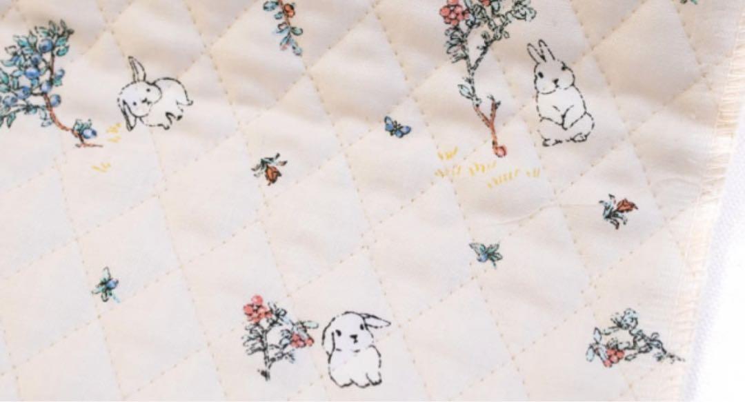 ふんわりうさぎ&ふりふりフリルの３点セット　レッスンバッグ　上履袋　体操服袋