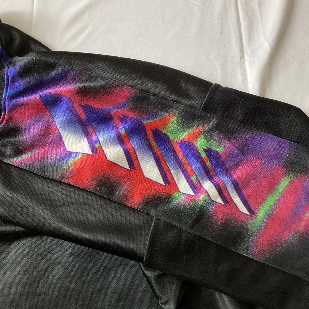 入手困難 90s vintage ゲームシャツ ブラック ネオン 古着 XL