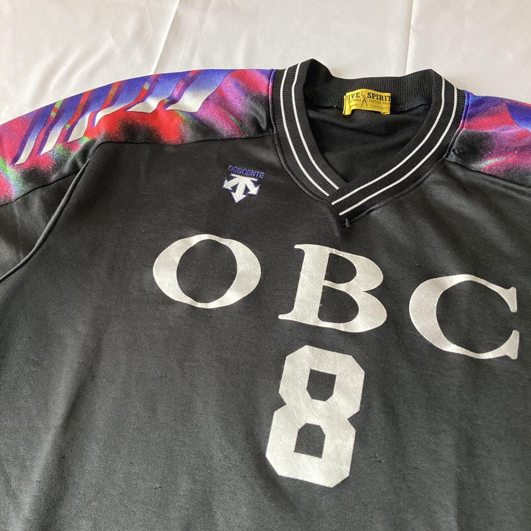 入手困難 90s vintage ゲームシャツ ブラック ネオン 古着 XL