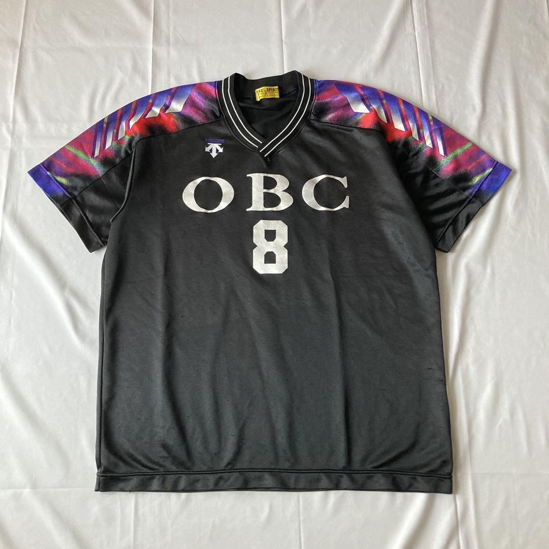 入手困難 90s vintage ゲームシャツ ブラック ネオン 古着 XL