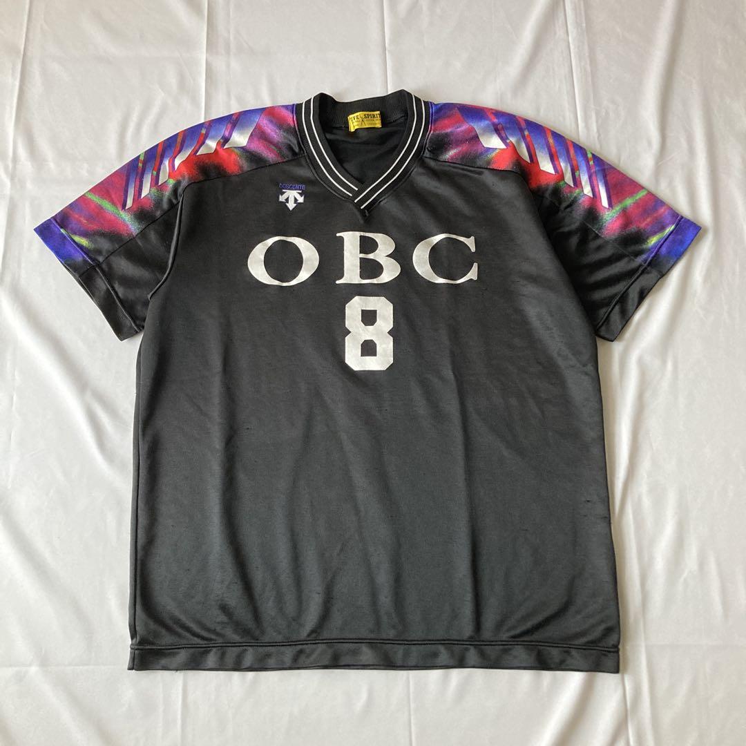 入手困難 90s vintage ゲームシャツ ブラック ネオン 古着 XL