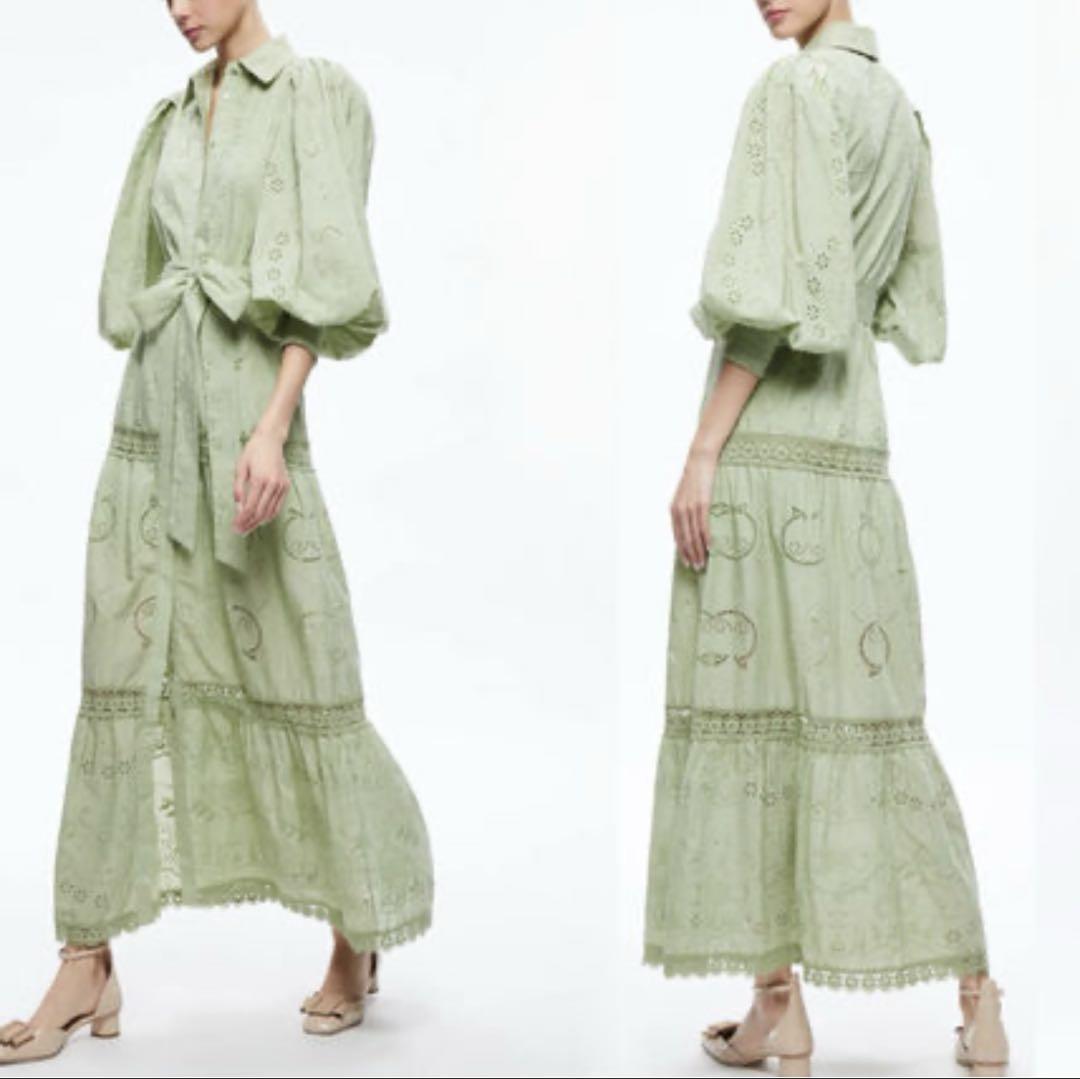 エミ♡alice+olivia♡Lilly ティアードミディワンピース